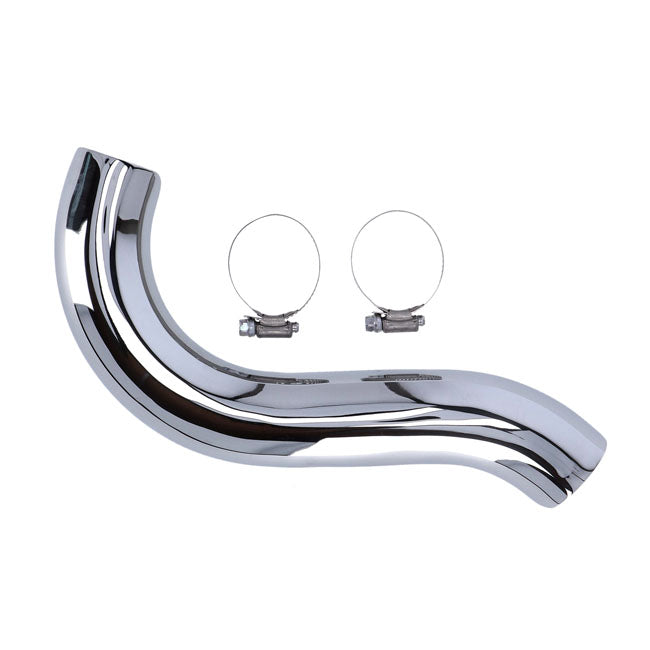 Paughco, Heatshield rear. Chrome — 903476