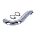 Paughco, Heatshield rear. Chrome — 903476