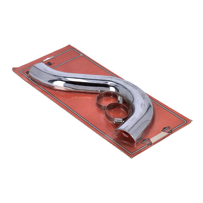 Paughco, Heatshield rear. Chrome — 903478