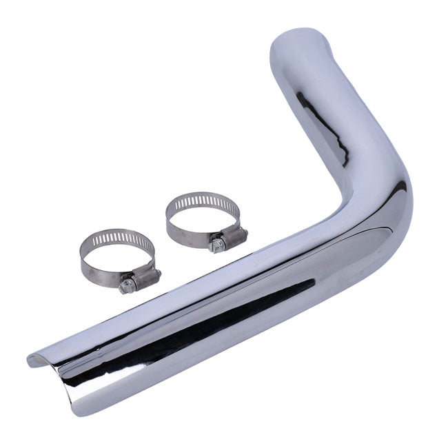 Paughco, Heatshield rear. Chrome — 903498