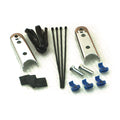 Rear turn signal relocation kit. Chrome — 84-99 FXSTC; FXSTS; FXSTSB; 80-86 FXWG (NU)