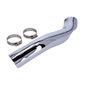 Paughco, Heatshield front. Chrome — 903539