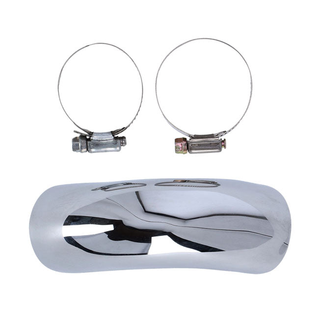 Paughco, Heatshield right rear snail — 87-99 Softail (NU)