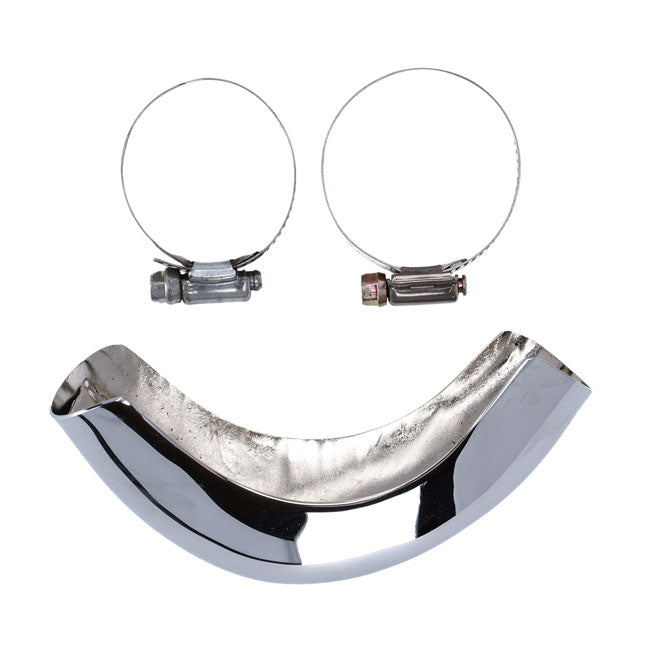 Paughco, Heatshield right rear snail — 87-99 Softail (NU)