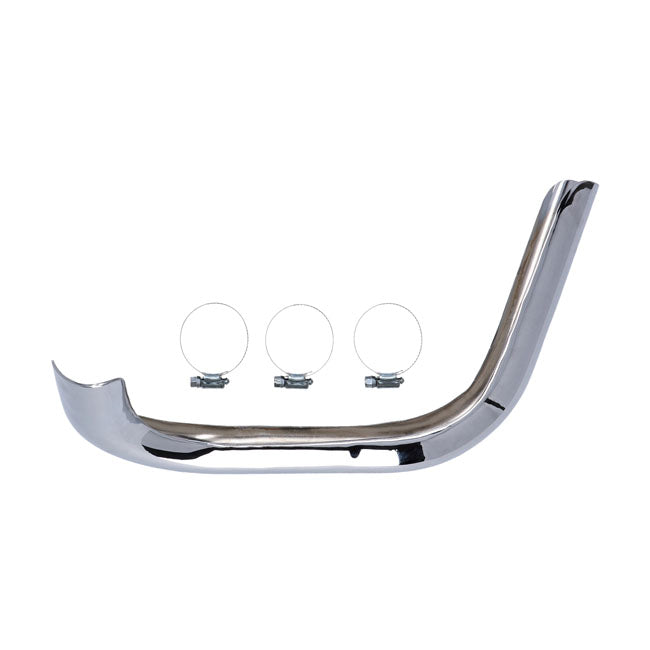 Paughco, Heatshield rear left header — 66-84 FL; FLH SHOVEL (NU)