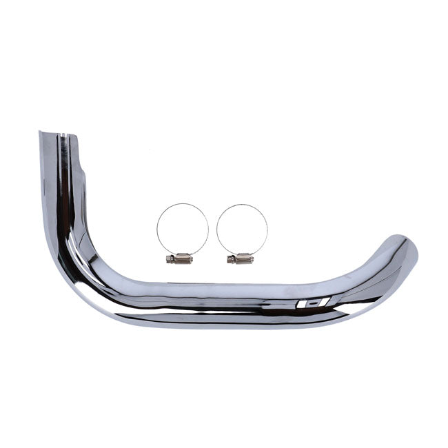Paughco, Heatshield rear left header — 1965 PANHEAD (NU) (E-START)