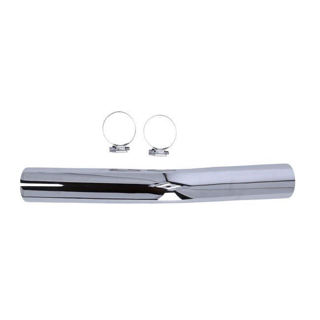 Paughco, Heatshield rear. Chrome — 84-06 FLT/Touring (NU)