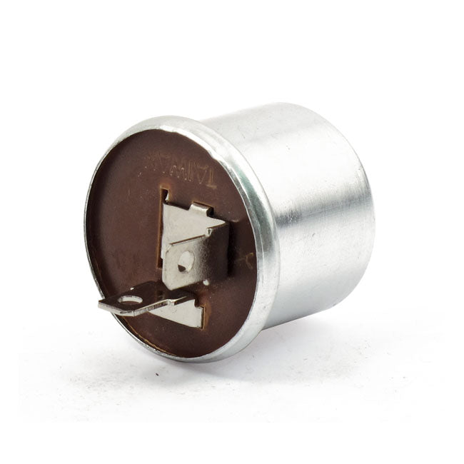 H-D style hazard light flasher. round