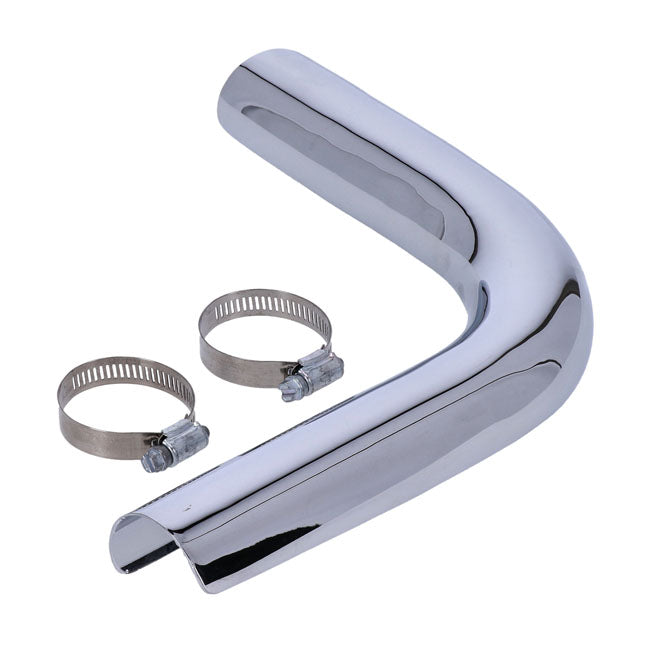 Paughco, Heatshield rear. Chrome — 903648