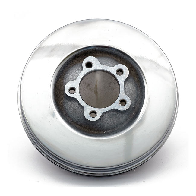 Brake drum front, chrome plated