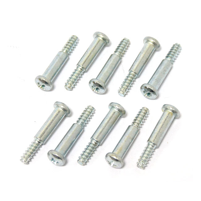 73-98 taillight lens mount kit. Chrome buttonhead