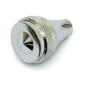 Choke knob, chrome — ALL DASH MOUNT (Excl. 67-70 FL)