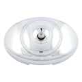 Oval OEM style air cleaner cover Twin Cam. Chrome