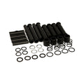 Complete Twin Cam pushrod cover kit. Black