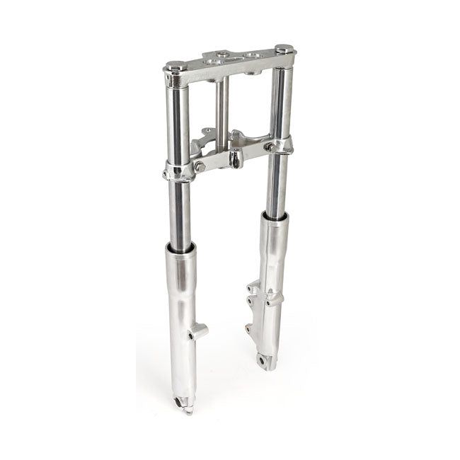 FLST 84-99 OEM style front end assembly. Chrome