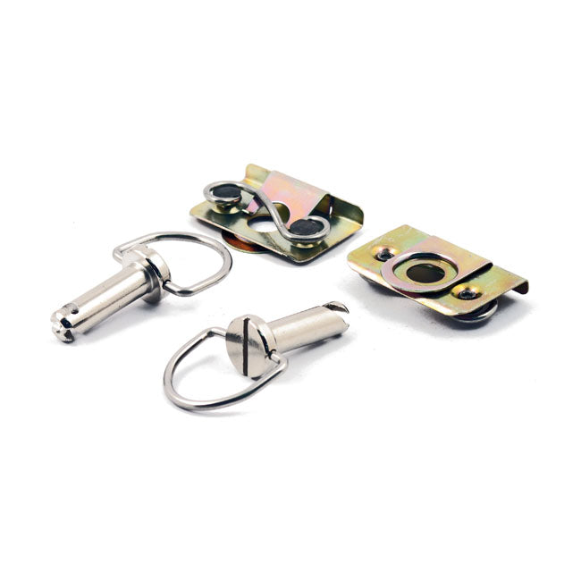 Saddlebag receptacle