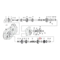 Thrust washer, countershaft 1st gear .085"