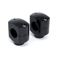 1 1/4" rise domed risers — 73-02 Big Twin; Twin Cam B; XL Sportster (Excl. FLT)
