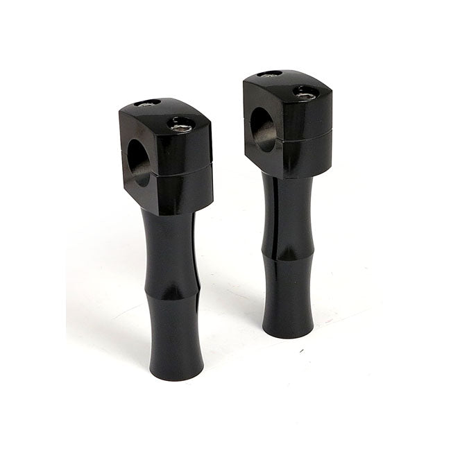5" domed risers — 73-02 Big Twin; Twin Cam B; XL Sportster (Excl. FLT)