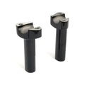 OEM type style risers, threaded. 4.5" rise. Chrome — 904374