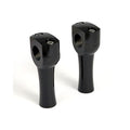 Dighton 4" domed risers. Black
