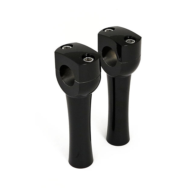 Dighton 5" domed risers. Black