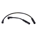Accel, 8.8mm supression core spark plug wire set. Black — 86-03 XL Sportster (Excl. 98-03 1200S single fire 4-plug) (NU)