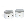 Rear axle nut cap kit — 05-07 XL Sportster (NU)
