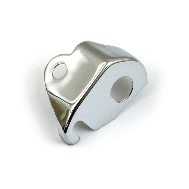 Sportster ignition switch cover. Chrome — 72-87 XL Sportster (NU)