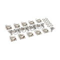 M6 quick-lock fastener set silver