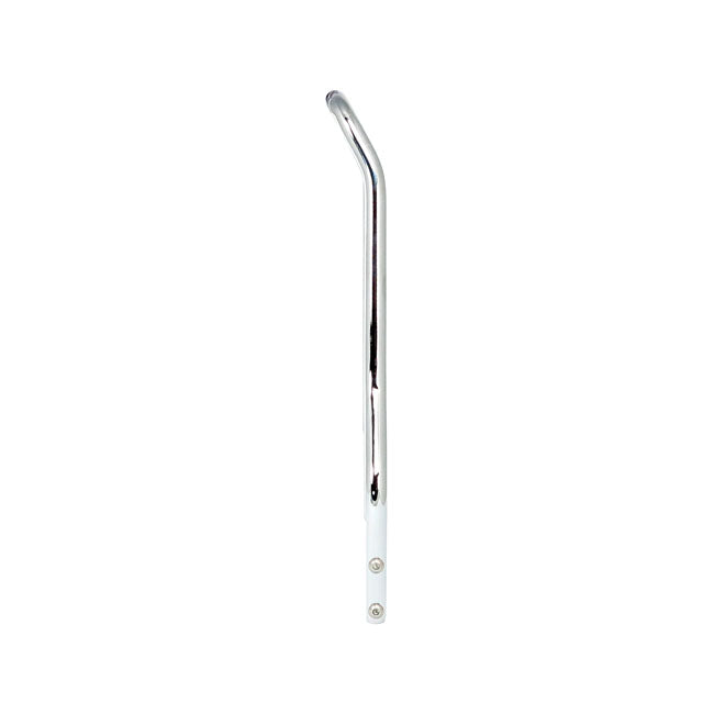 9/16" round steel sissybar, pointed top — Universal