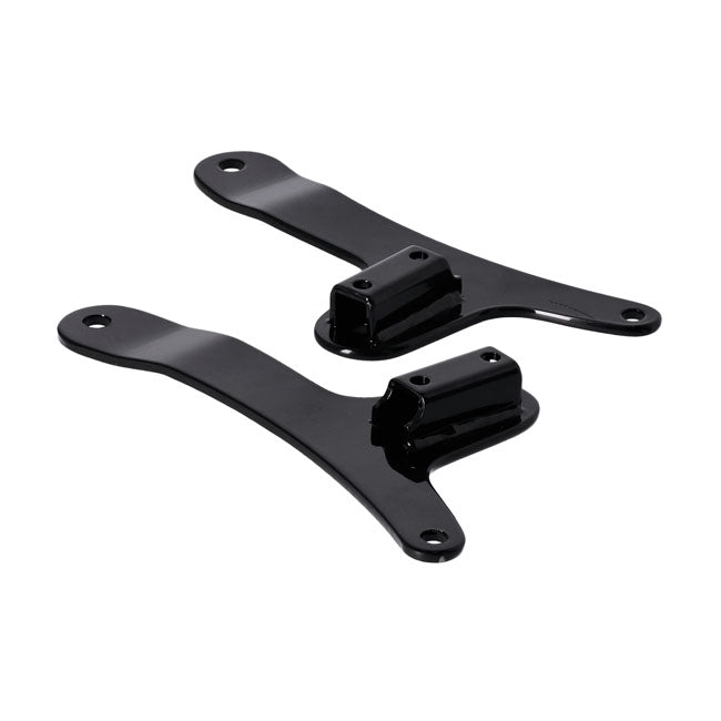 Sissybar side plates rigid mount — 79-93 XL Sportster (NU)