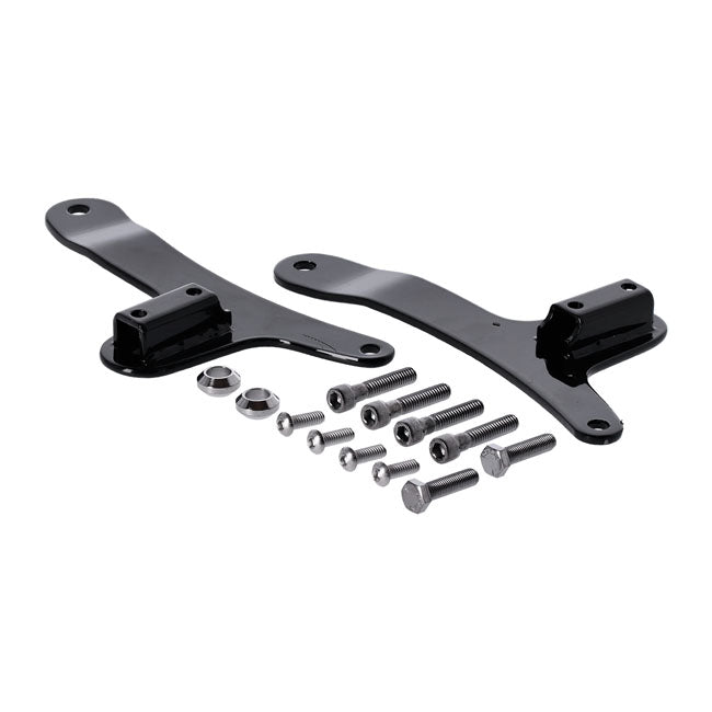 Sissybar side plates rigid mount — 79-93 XL Sportster (NU)
