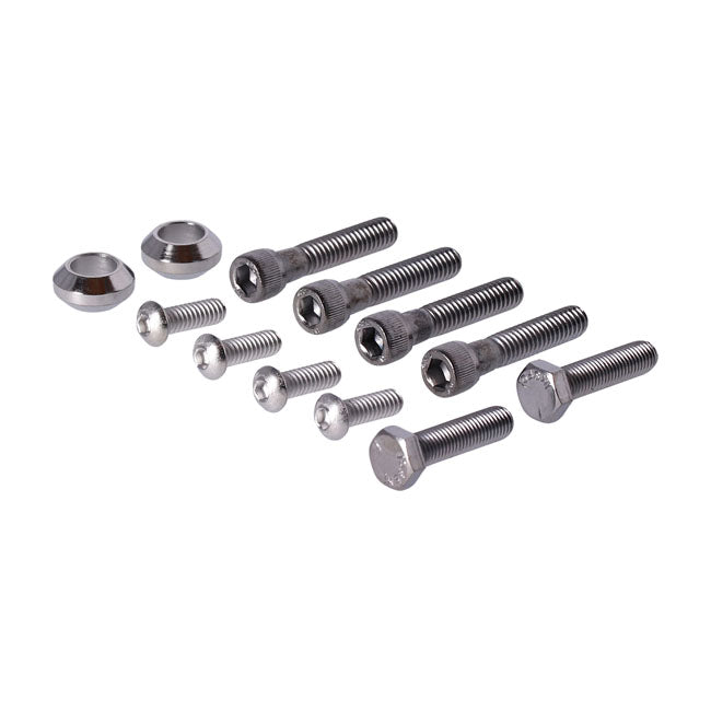 Sissybar side plates rigid mount — 79-93 XL Sportster (NU)