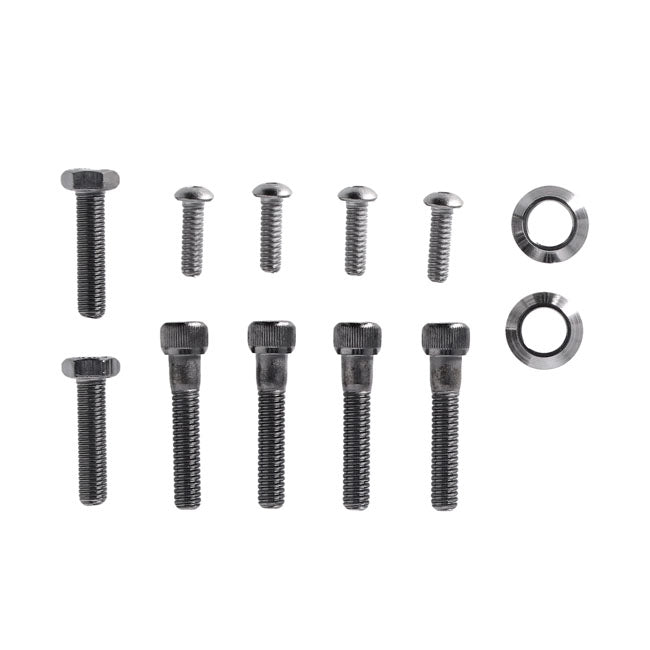 Sissybar side plates rigid mount — 79-93 XL Sportster (NU)