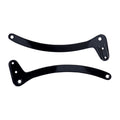 Sissybar side plates rigid mount — 79-93 XL Sportster (NU)
