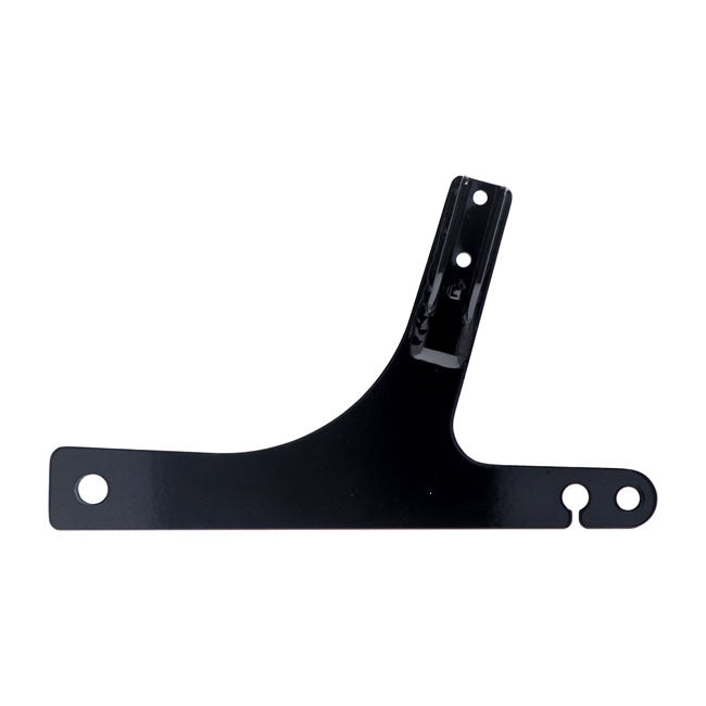 Sissybar side plates rigid mount — 96-01 Dyna (excl. FXDWG; 00-01 FXDX/T): 6-3/4" (17.1cm) wide.  02-05 Dyna (excl. FXDWG): 7.5" (19cm) wide.