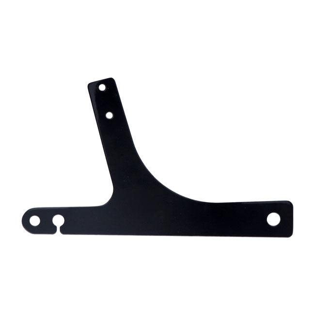 Sissybar side plates rigid mount — 96-01 Dyna (excl. FXDWG; 00-01 FXDX/T): 6-3/4" (17.1cm) wide.  02-05 Dyna (excl. FXDWG): 7.5" (19cm) wide.