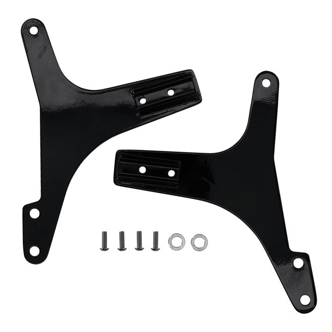 Sissybar side plates rigid mount — 82-94 FXR (NU)