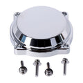 CV carb top cover. Chrome