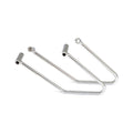 Saddlebag support kit. Chrome — 06-10 FXST; 07-17 FLSTF (Excl. FXSTC/D) (NU)