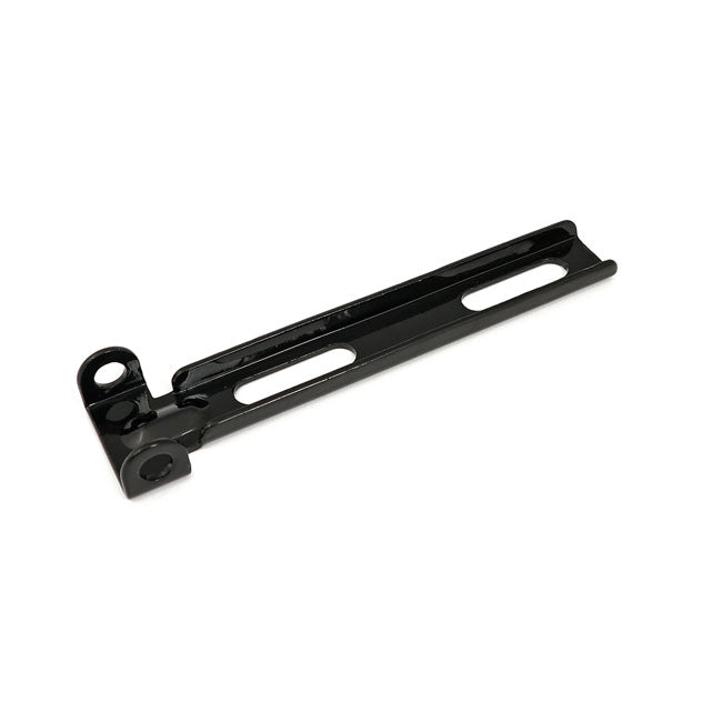 Universal solo seat hinge, square mount. Black — Universal
