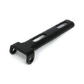 Universal solo seat hinge, square mount. Black — Universal