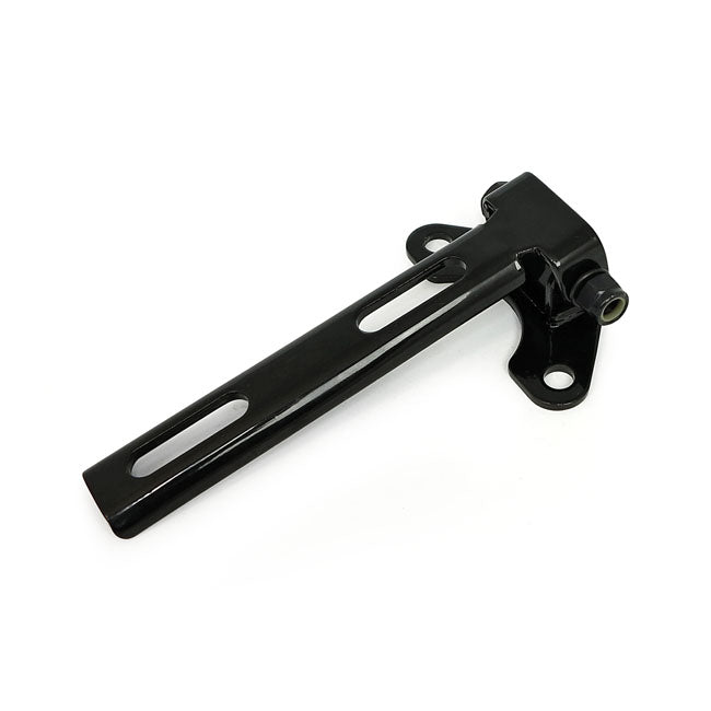 Universal solo seat hinge, square mount. Black — Universal