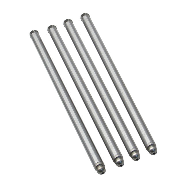 S&S, adj. chromoly pushrod set. Shovel hydraulic — 66-84 Shovelhead with stock hydraulic lifters (NU)