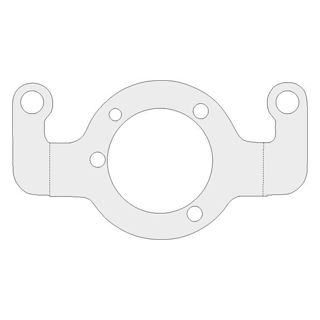 Air cleaner adapter bracket. Chrome — 90-17 Evo Big Twin and Twin Cam with CV or Delphi inj. (Excl. e-throttle) (NU)