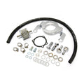 Air cleaner adapter bracket kit. Chrome — 93-99 Evo Big Twin (NU)