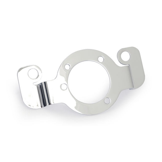Air cleaner adapter bracket. Chrome — 07-22 XL Sportster with stock Delphi fuel injection