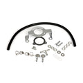 Air cleaner adapter bracket kit. Chrome — 16-17 Softail; 2017 FXDLS; 08-16 FLT/Touring; Trike. (e-throttle) (NU)