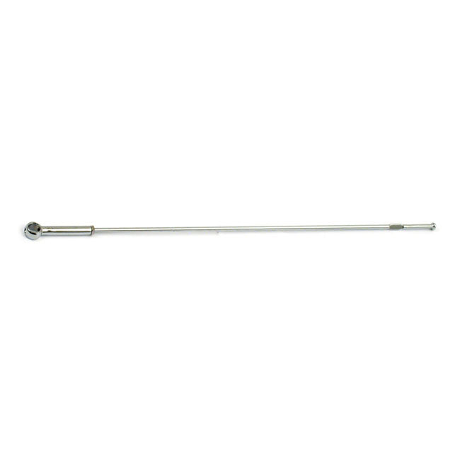 Clutch release lever rod. Chrome — 65-E78 Big Twin with foot clutch (NU)